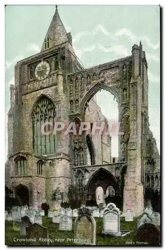 Grande Bretagne Ansichtskarte AK Crowland abbey near Peterboro