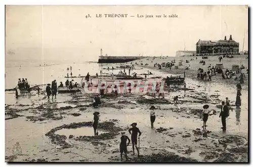 Le TReport Cartes postales les jeux sur le sable