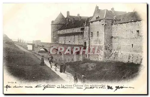 Dieppe Ansichtskarte AK le vieux chateau (les machicoulis)