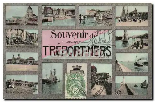 Cartes postales Souvenir de Trepors Mers