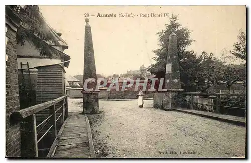 Aumale Cartes postales Pont Henri IV