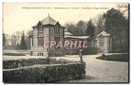 Forges-Les-Eaux - Etablissement Thermal- Pavillons d&#39Hydrotherapie--Cartes postales