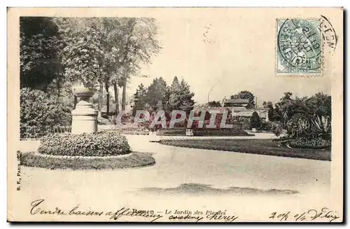 Rouen- Le Jardin des Plantes -Ansichtskarte AK