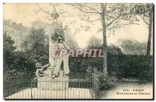 PAriS (14) Ansichtskarte AK Monument de Charlet