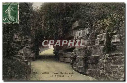 Paris (14) - Le Parc Montsouris- Le Tunnel-Cartes postales