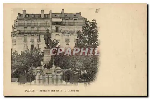 Paris(14) Monument de F-V Raspail -Ansichtskarte AK