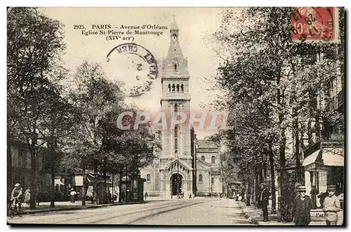 Paris 14 -- Avenue d&#39Orleans - Eglise Saint Pierre de Montrouge - Cartes postales