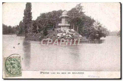 Paris-Lac du Bois de Boulogne-Cartes postales