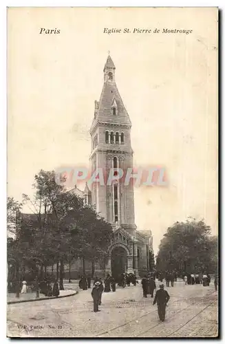 Paris(14) L&#39Eglise St-Pierre de Montrouge-St Pierre of Montrouge Church - Ansichtskarte AK