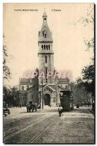 Paris(14) L&#39Eglise St-Pierre de Montrouge-St Pierre of Montrouge Church - Ansichtskarte AK