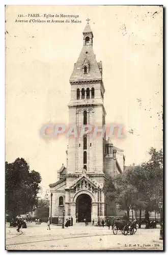 Paris(14) L&#39Eglise St-Pierre de Montrouge-St Pierre of Montrouge Church - Ansichtskarte AK