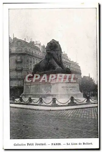 Paris - 14 Le Lion de Belfort - Cartes postales