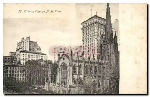 New York- Trinity Church- New York City- Cartes postales