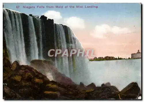New York- Niagra Falls from Maid of the Mist Lanfing- Cartes postales