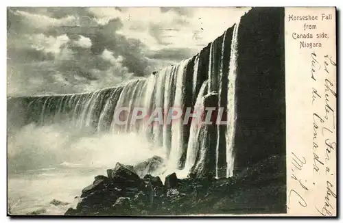 Canada- Niagra Falla- Horshoe Fall from Canada side- Cartes postales