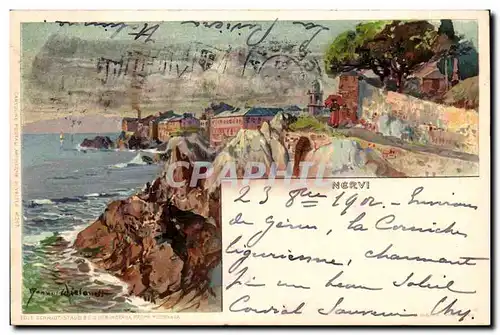 Cartes postales Italie Italia Nervi