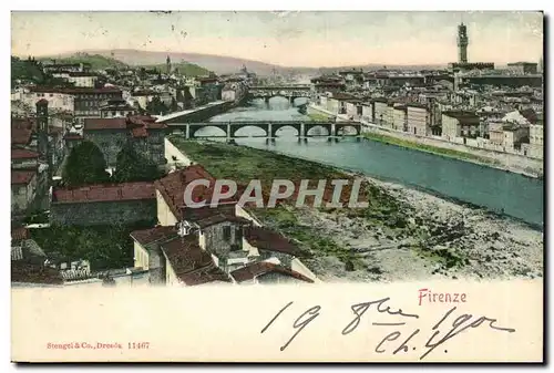 Cartes postales Italie Italia Firenze