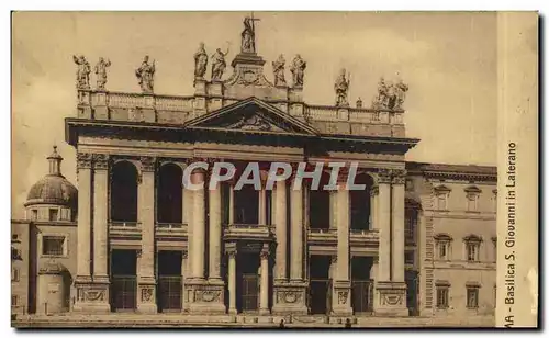 Cartes postales Italie Italia Roma Basilica S Giovanni in laterano
