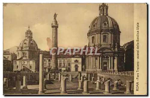 Cartes postales Italie Italia Roma Foro Traiano Avanzi della Basilica Ulpia