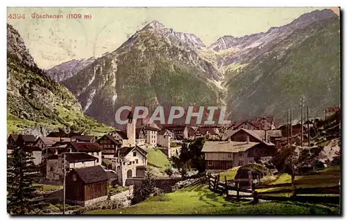 Cartes postales Suisse Goschenen (1109m)