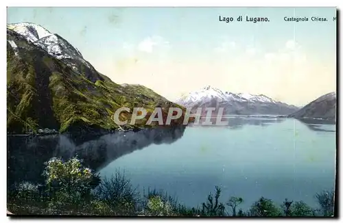 Cartes postales Suisse Lago di Lugano