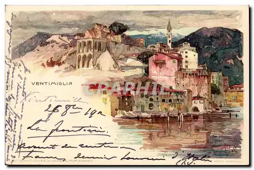 Cartes postales italie Italia Ventimiglia