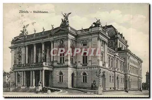 Cartes postales Suisse Zurich Stadttheater