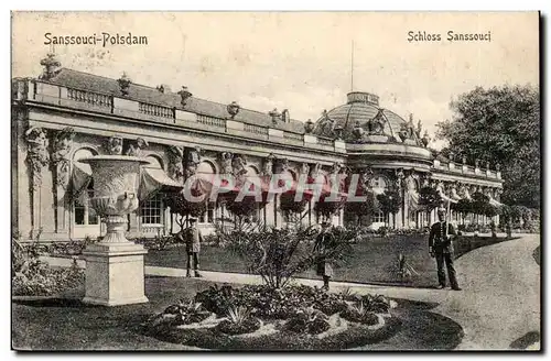 Cartes postales Potsdam Sanssouci Schloss