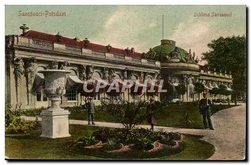Cartes postales Potsdam Sanssouci Schloss