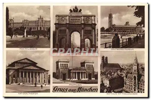 Cartes postales GRuss aus Munchen
