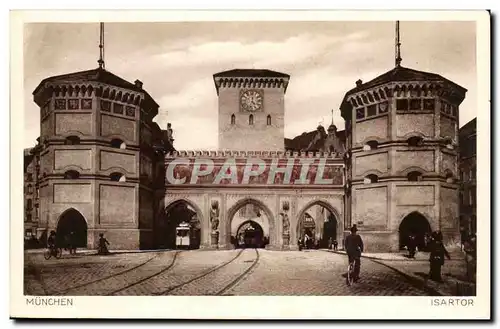 Cartes postales Munchen Isartor