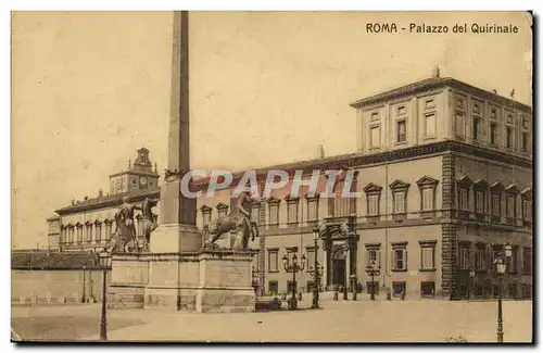 Ansichtskarte AK Italie Italia Roma Palazzo del Quirinale