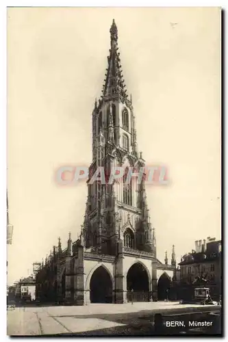 Cartes postales Suisse Bern Munster