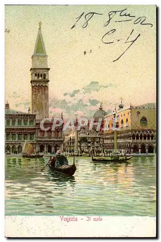 Cartes postales Italie Italia Venezia Il molo