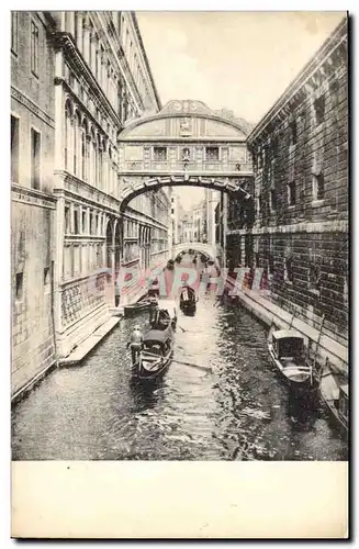 Cartes postales Italie Italia Venezia Ponte del Sospiri