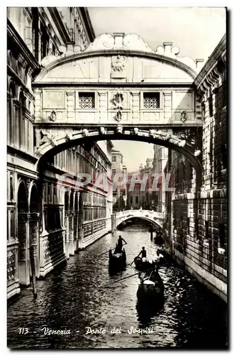 Cartes postales Italie Italia Venezia Ponte del Sospiri