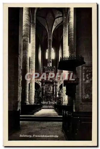 Cartes postales Autriche Salzburg Franziskankirche