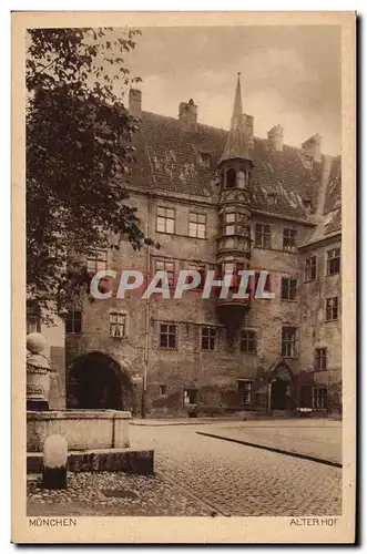 Cartes postales Muenchen Alterhof