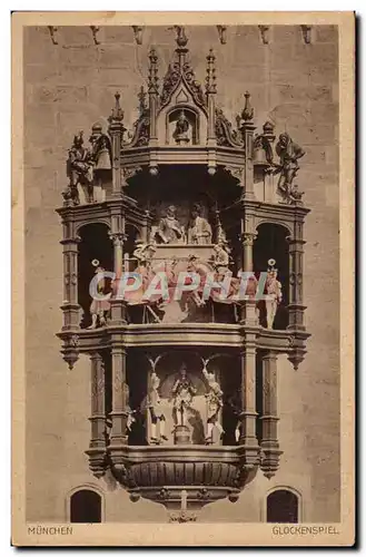 Cartes postales Muenchen Glockenspiel