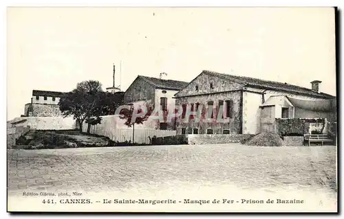 Cannes - Ile Sainte-Marguerite - Masque de Fer - Prison de Bazaine - Cartes postales