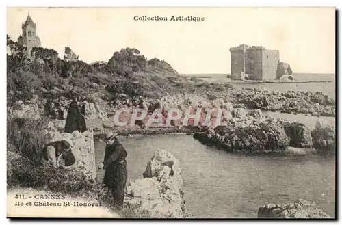 Cannes - Ile et Chateau St Honorat - Cartes postales