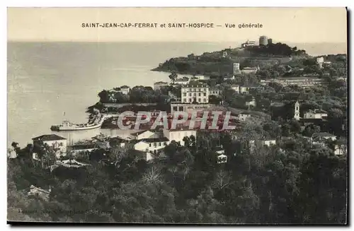 Saint Jean Cap Ferrat et Saint Hospice - Vue Genrale - Cartes postales