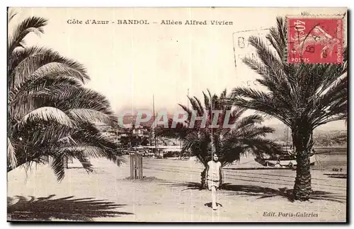 Bandol - Allees Alfred Vivien - Cartes postales