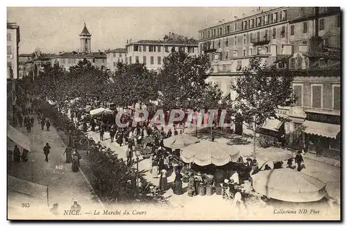 Nice - La Marche du Cours - Ansichtskarte AK