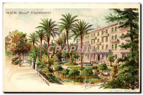 Nice - Boulevard Carabacel - Cartes postales