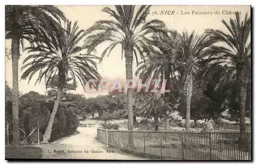 Nice - Les Palmiers du Chateau - Arcades de Casino - Cartes postales