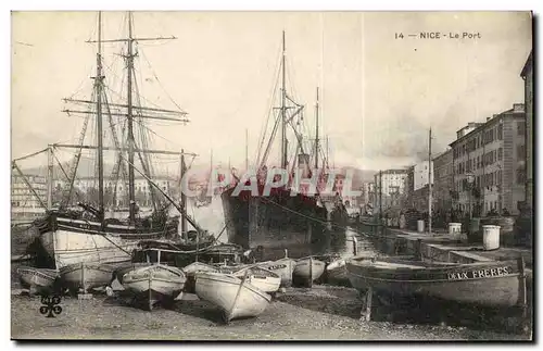 Nice - Le Port - Bateau - Deux Freres - Cartes postales