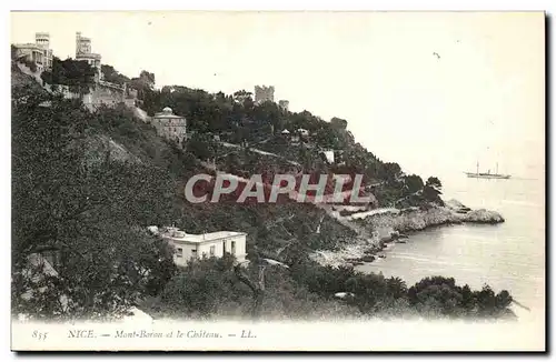 Nice - MOnt Baron et le Chateau - Cartes postales