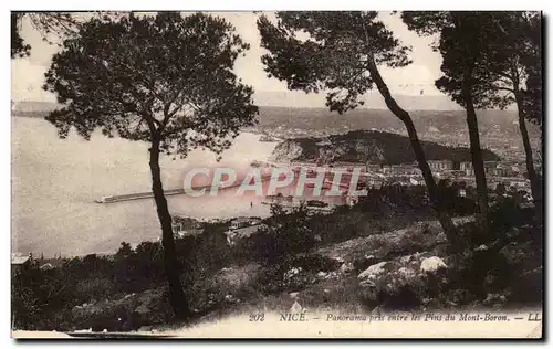 Nice - Panorama pris entre du Mont Boron - Ansichtskarte AK