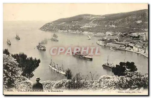 Villefranche - L&#39Escadre - Cartes postales